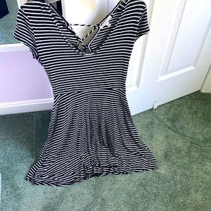 Black and white sundress